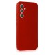 Newface Samsung Galaxy A34 5G Kılıf First Silikon - Kırmızı Newface Samsung Galaxy A34 5G Kılıf First Silikon - Kırmızı