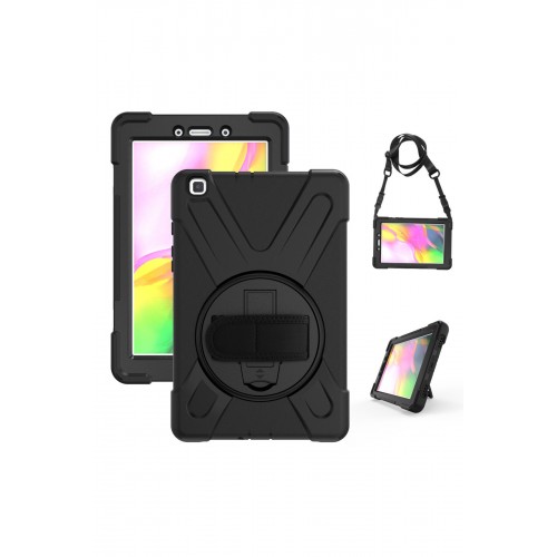 Newface Samsung Galaxy T290 Tab A 8 Kılıf Amazing Tablet Kapak - Siyah Newface Samsung Galaxy T290 Tab A 8 Kılıf Amazing Tablet Kapak - Siyah