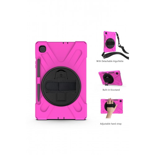 Newface Samsung Galaxy P610 Tab S6 Lite 10.4 Kılıf Amazing Tablet Kapak - Pembe Newface Samsung Galaxy P610 Tab S6 Lite 10.4 Kılıf Amazing Tablet Kapak - Pembe