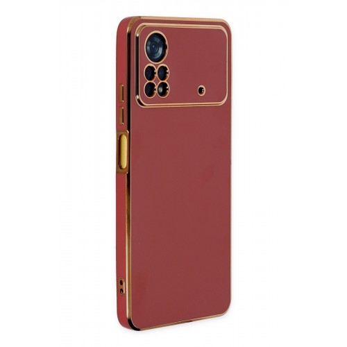 Newface Xiaomi Poco X4 Pro 5G Kılıf Volet Silikon - Kırmızı Newface Xiaomi Poco X4 Pro 5G Kılıf Volet Silikon - Kırmızı