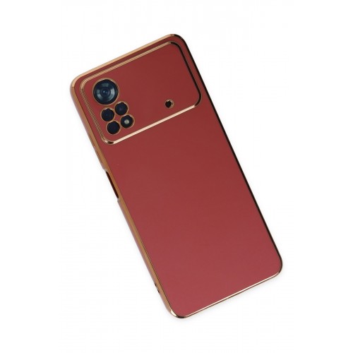 Newface Xiaomi Poco X4 Pro 5G Kılıf Volet Silikon - Kırmızı Newface Xiaomi Poco X4 Pro 5G Kılıf Volet Silikon - Kırmızı