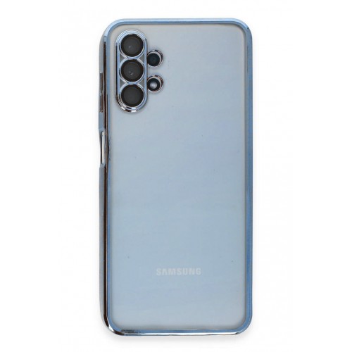 Newface Samsung Galaxy A13 4G Kılıf Razer Lensli Silikon - Açık Mavi Newface Samsung Galaxy A13 4G Kılıf Razer Lensli Silikon - Açık Mavi