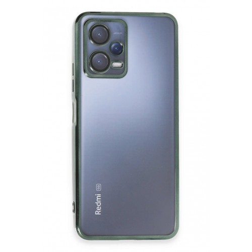 Newface Xiaomi Redmi Note 12 5G Kılıf Razer Lensli Silikon - Yeşil Newface Xiaomi Redmi Note 12 5G Kılıf Razer Lensli Silikon - Yeşil