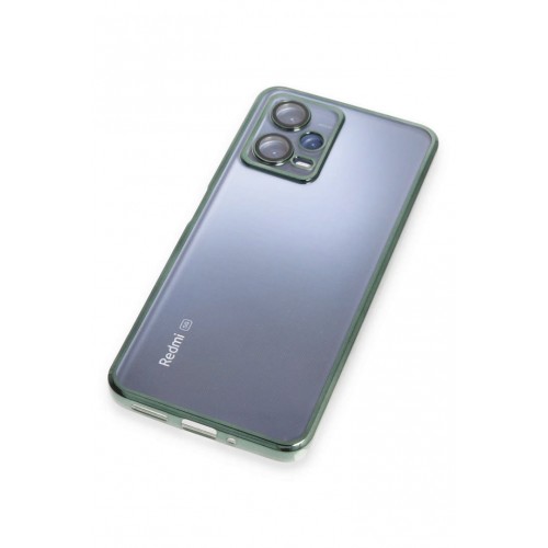 Newface Xiaomi Redmi Note 12 5G Kılıf Razer Lensli Silikon - Yeşil Newface Xiaomi Redmi Note 12 5G Kılıf Razer Lensli Silikon - Yeşil