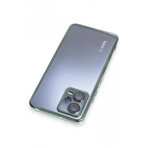 Newface Xiaomi Redmi Note 12 5G Kılıf Razer Lensli Silikon - Yeşil Newface Xiaomi Redmi Note 12 5G Kılıf Razer Lensli Silikon - Yeşil