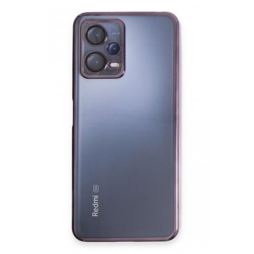 Newface Xiaomi Redmi Note 12 5G Kılıf Razer Lensli Silikon - Mor Newface Xiaomi Redmi Note 12 5G Kılıf Razer Lensli Silikon - Mor