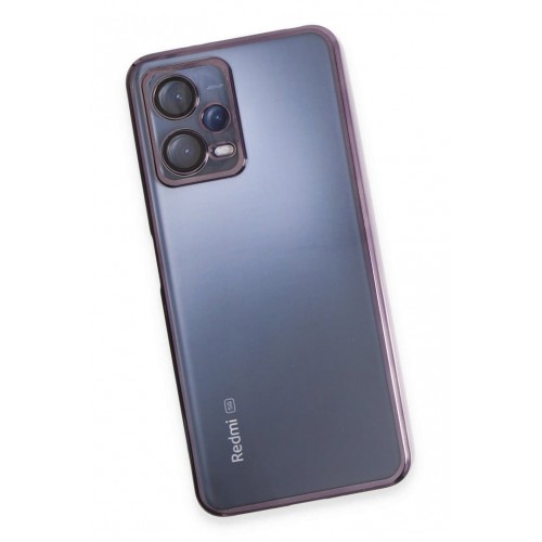 Newface Xiaomi Redmi Note 12 5G Kılıf Razer Lensli Silikon - Mor Newface Xiaomi Redmi Note 12 5G Kılıf Razer Lensli Silikon - Mor
