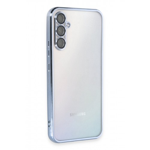 Newface Samsung Galaxy A34 5G Kılıf Razer Lensli Silikon - Açık Mavi Newface Samsung Galaxy A34 5G Kılıf Razer Lensli Silikon - Açık Mavi