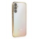 Newface Samsung Galaxy A54 5G Kılıf Razer Lensli Silikon - Gold Newface Samsung Galaxy A54 5G Kılıf Razer Lensli Silikon - Gold