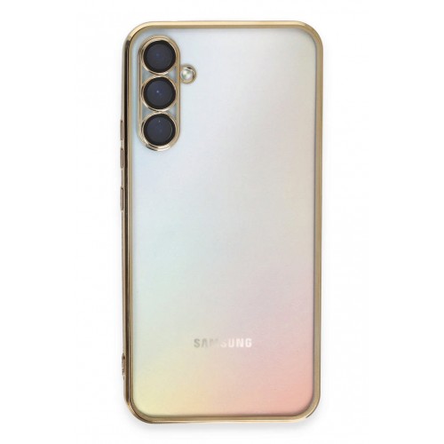 Newface Samsung Galaxy A54 5G Kılıf Razer Lensli Silikon - Gold Newface Samsung Galaxy A54 5G Kılıf Razer Lensli Silikon - Gold