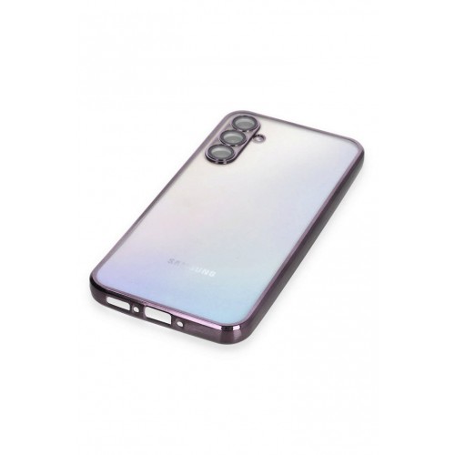 Newface Samsung Galaxy A54 5G Kılıf Razer Lensli Silikon - Mor Newface Samsung Galaxy A54 5G Kılıf Razer Lensli Silikon - Mor