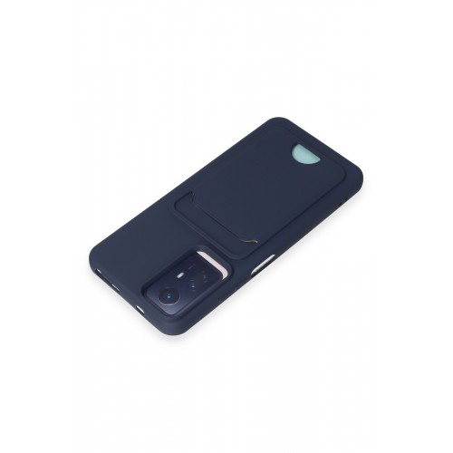 Newface Xiaomi Redmi Note 12S Kılıf Kelvin Kartvizitli Silikon - Lacivert Newface Xiaomi Redmi Note 12S Kılıf Kelvin Kartvizitli Silikon - Lacivert