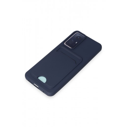 Newface Xiaomi Redmi Note 12S Kılıf Kelvin Kartvizitli Silikon - Lacivert Newface Xiaomi Redmi Note 12S Kılıf Kelvin Kartvizitli Silikon - Lacivert