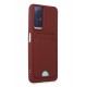 Newface Xiaomi Redmi Note 12S Kılıf Kelvin Kartvizitli Silikon - Bordo Newface Xiaomi Redmi Note 12S Kılıf Kelvin Kartvizitli Silikon - Bordo
