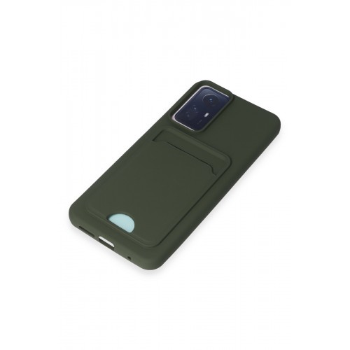 Newface Xiaomi Redmi Note 12S Kılıf Kelvin Kartvizitli Silikon - Koyu Yeşil Newface Xiaomi Redmi Note 12S Kılıf Kelvin Kartvizitli Silikon - Koyu Yeşil