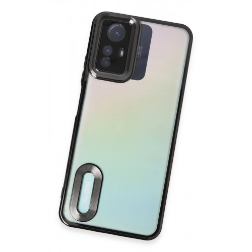 Newface Xiaomi Redmi Note 12S Kılıf Slot Silikon - Siyah Newface Xiaomi Redmi Note 12S Kılıf Slot Silikon - Siyah