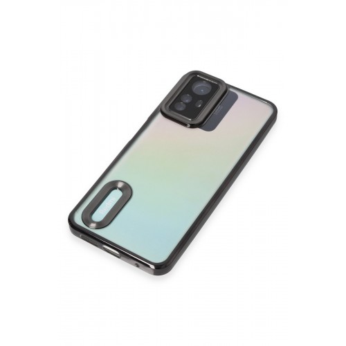 Newface Xiaomi Redmi Note 12S Kılıf Slot Silikon - Siyah Newface Xiaomi Redmi Note 12S Kılıf Slot Silikon - Siyah