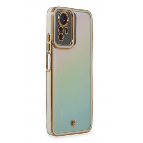 Newface Xiaomi Redmi Note 12S Kılıf Liva Lens Silikon - Beyaz Newface Xiaomi Redmi Note 12S Kılıf Liva Lens Silikon - Beyaz