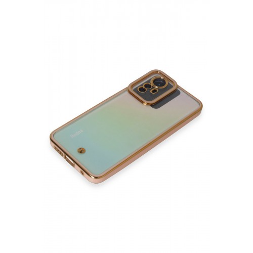 Newface Xiaomi Redmi Note 12S Kılıf Liva Lens Silikon - Pudra Newface Xiaomi Redmi Note 12S Kılıf Liva Lens Silikon - Pudra