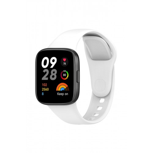 Newface Xiaomi Redmi Watch 3 Klasik Kordon - Beyaz Newface Xiaomi Redmi Watch 3 Klasik Kordon - Beyaz