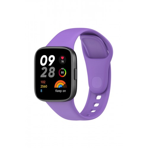 Newface Xiaomi Redmi Watch 3 Klasik Kordon - Lila Newface Xiaomi Redmi Watch 3 Klasik Kordon - Lila