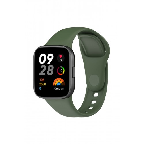 Newface Xiaomi Redmi Watch 3 Klasik Kordon - Haki Yeşil Newface Xiaomi Redmi Watch 3 Klasik Kordon - Haki Yeşil