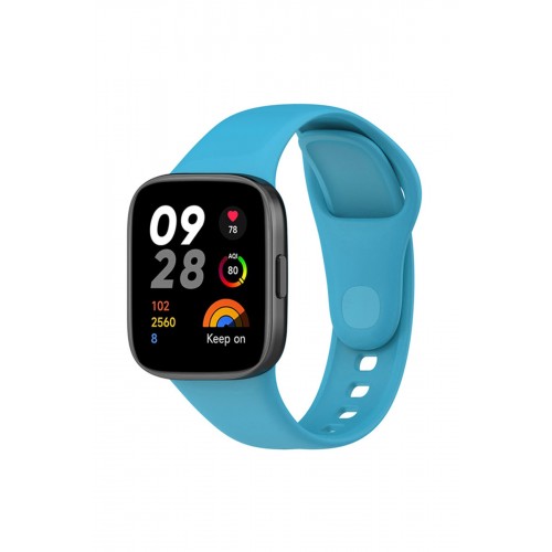 Newface Xiaomi Redmi Watch 3 Klasik Kordon - Bebek Mavisi Newface Xiaomi Redmi Watch 3 Klasik Kordon - Bebek Mavisi