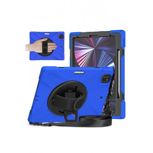 Newface iPad Pro 12.9 (2021) Kılıf Amazing Tablet Kapak - Mavi Newface iPad Pro 12.9 (2021) Kılıf Amazing Tablet Kapak - Mavi