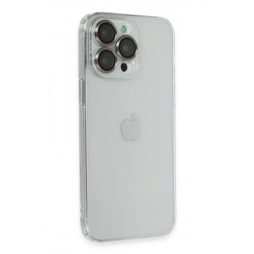 Newface iPhone 13 Pro Max Kılıf Luko Lens Silikon - Gold Newface iPhone 13 Pro Max Kılıf Luko Lens Silikon - Gold