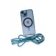 Newface iPhone 13 Kılıf Divo Lazer Askılı Magsafe Kapak - Sierra Blue Newface iPhone 13 Kılıf Divo Lazer Askılı Magsafe Kapak - Sierra Blue