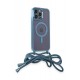 Newface iPhone 13 Pro Max Kılıf Divo Lazer Askılı Magsafe Kapak - Sierra Blue Newface iPhone 13 Pro Max Kılıf Divo Lazer Askılı Magsafe Kapak - Sierra Blue