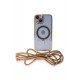 Newface iPhone 14 Kılıf Divo Lazer Askılı Magsafe Kapak - Gold Newface iPhone 14 Kılıf Divo Lazer Askılı Magsafe Kapak - Gold