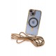 Newface iPhone 14 Kılıf Divo Lazer Askılı Magsafe Kapak - Gold Newface iPhone 14 Kılıf Divo Lazer Askılı Magsafe Kapak - Gold