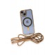 Newface iPhone 14 Kılıf Divo Lazer Askılı Magsafe Kapak - Gold Newface iPhone 14 Kılıf Divo Lazer Askılı Magsafe Kapak - Gold