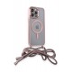Newface iPhone 14 Pro Kılıf Divo Lazer Askılı Magsafe Kapak - Pembe Newface iPhone 14 Pro Kılıf Divo Lazer Askılı Magsafe Kapak - Pembe