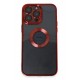 Newface iPhone 14 Pro Max Kılıf Slot Silikon - Kırmızı Newface iPhone 14 Pro Max Kılıf Slot Silikon - Kırmızı