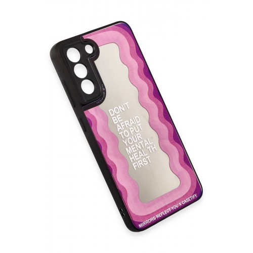 Newface Samsung Galaxy S21 FE Kılıf Mirror Desenli Kapak - Mirror - 11 Newface Samsung Galaxy S21 FE Kılıf Mirror Desenli Kapak - Mirror - 11