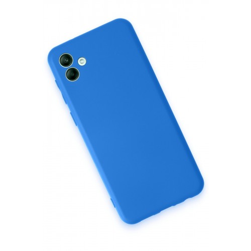 Newface Samsung Galaxy A04 Kılıf First Silikon - Mavi Newface Samsung Galaxy A04 Kılıf First Silikon - Mavi