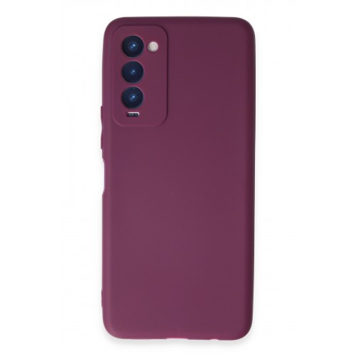 Newface Tecno Camon 18P Kılıf First Silikon - Mor Newface Tecno Camon 18P Kılıf First Silikon - Mor