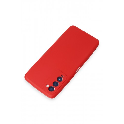 Newface Tecno Camon 18T Kılıf First Silikon - Kırmızı Newface Tecno Camon 18T Kılıf First Silikon - Kırmızı