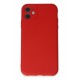 Newface iPhone 11 Kılıf First Silikon - Kırmızı Newface iPhone 11 Kılıf First Silikon - Kırmızı