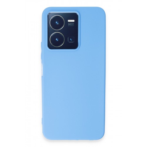 Newface Vivo Y22S Kılıf First Silikon - Mavi Newface Vivo Y22S Kılıf First Silikon - Mavi