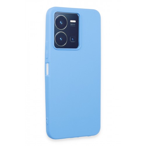 Newface Vivo Y22S Kılıf First Silikon - Mavi Newface Vivo Y22S Kılıf First Silikon - Mavi