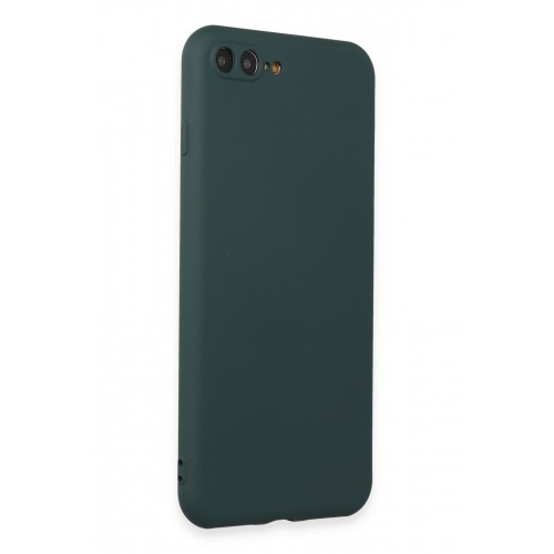 Newface iPhone 7 Plus Kılıf First Silikon - Koyu Yeşil Newface iPhone 7 Plus Kılıf First Silikon - Koyu Yeşil