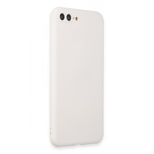Newface iPhone 8 Plus Kılıf First Silikon - Beyaz Newface iPhone 8 Plus Kılıf First Silikon - Beyaz