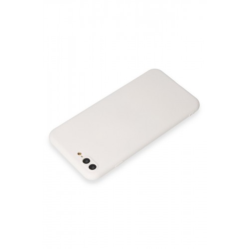 Newface iPhone 8 Plus Kılıf First Silikon - Beyaz Newface iPhone 8 Plus Kılıf First Silikon - Beyaz