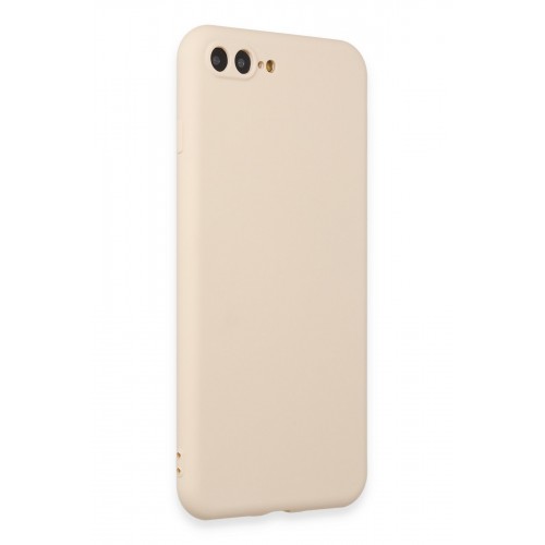 Newface iPhone 7 Plus Kılıf First Silikon - Krem Newface iPhone 7 Plus Kılıf First Silikon - Krem