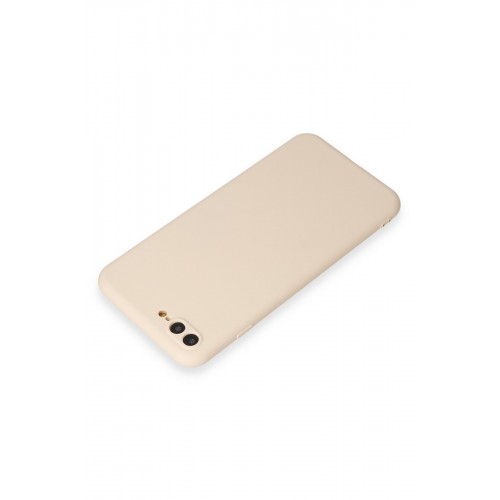 Newface iPhone 7 Plus Kılıf First Silikon - Krem Newface iPhone 7 Plus Kılıf First Silikon - Krem
