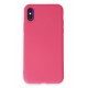 Newface iPhone X Kılıf First Silikon - Pembe Newface iPhone X Kılıf First Silikon - Pembe