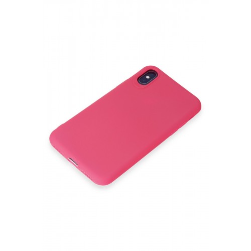 Newface iPhone X Kılıf First Silikon - Pembe Newface iPhone X Kılıf First Silikon - Pembe